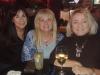 Beautiful groupies Sheila (w/ Jack), Barb (w/ Mickey) & happy birthday to Suzanne (w/ crooner Danny) at Bourbon St.